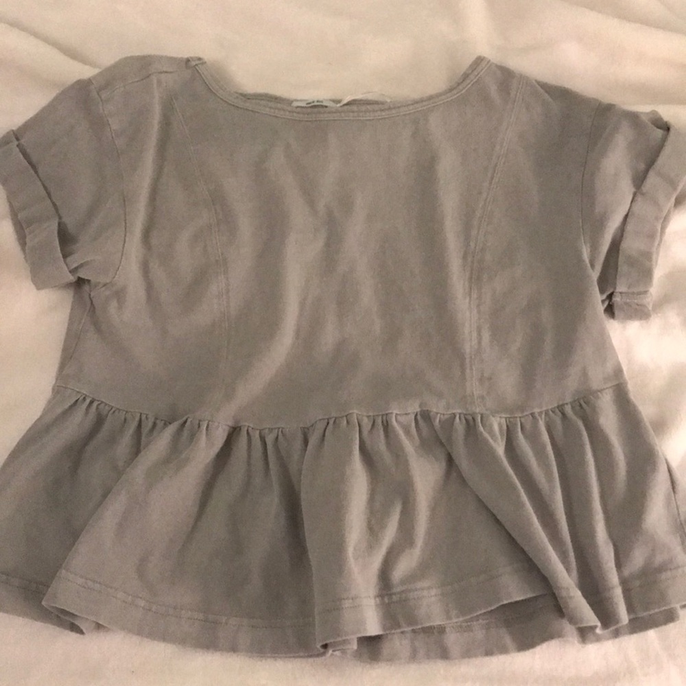 Peplum urban outfitters top